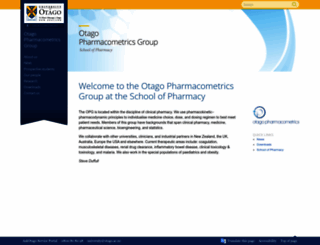 pharmacometrics.co.nz screenshot