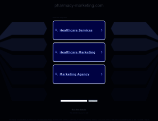 pharmacy-marketing.com screenshot