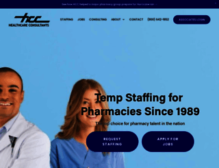 pharmacy-staffing.com screenshot