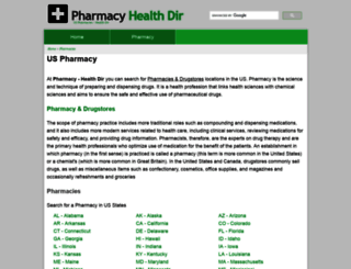 pharmacy.healthdir.biz screenshot