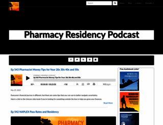 pharmacy.libsyn.com screenshot