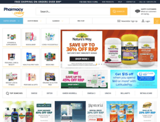 pharmacyonline.com.au screenshot