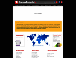 pharmacyproductinfo.com screenshot