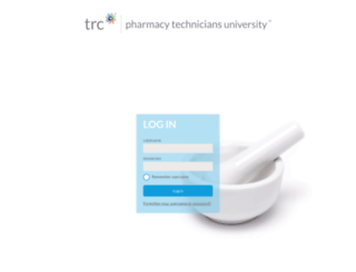 pharmacytechniciansuniversity.therapeuticresearch.com screenshot