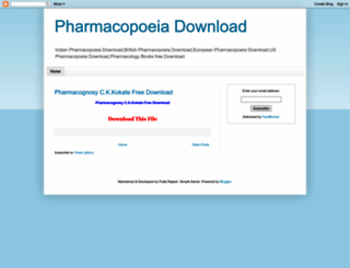 pharmadownloads.blogspot.com screenshot