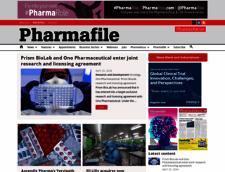 pharmafile.com screenshot