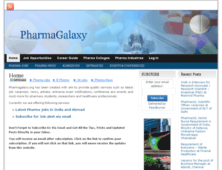 pharmagalaxy.org screenshot