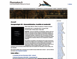 pharmakon.fr screenshot