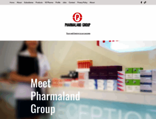 pharmalandgroup.com screenshot