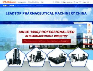 pharmamachinery.en.alibaba.com screenshot