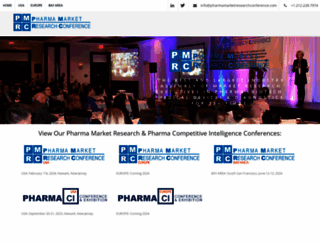 pharmamarketresearchconference.com screenshot