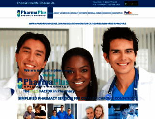 pharmaplusspecialty.com screenshot