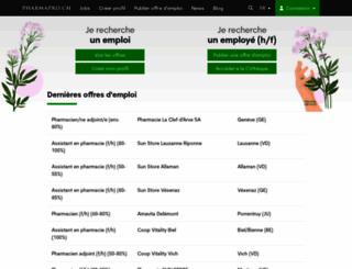 pharmapro.ch screenshot