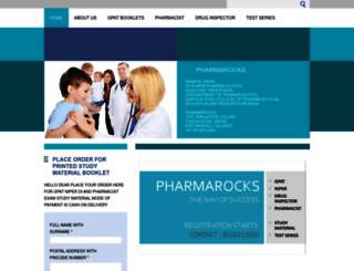 pharmarocks.webnode.in screenshot