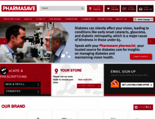 pharmasave.com screenshot