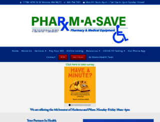 pharmasavemonroe.com screenshot