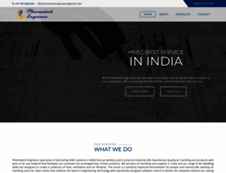 pharmatechengineers.in screenshot
