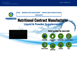pharmatechlabs.com screenshot