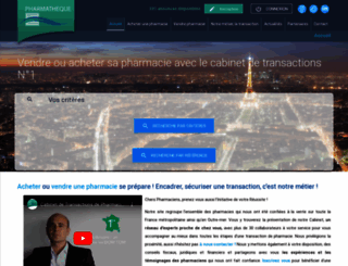 pharmatheque.com screenshot