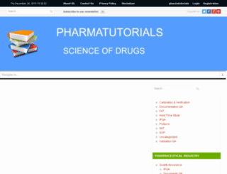 pharmatutorials.com screenshot