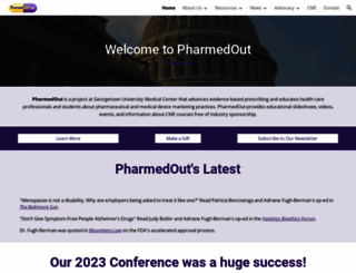 pharmedout.org screenshot