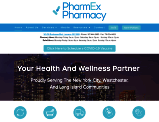 pharmexrx.com screenshot