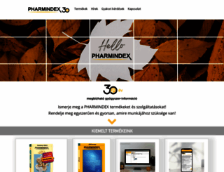 pharmindex.hu screenshot