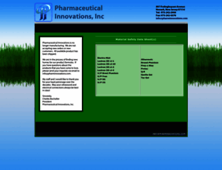 pharminnovations.com screenshot
