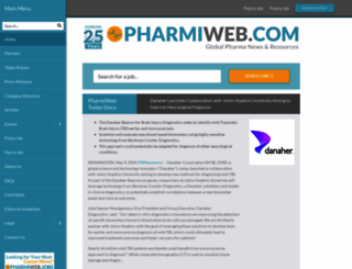 pharmiweb.com screenshot