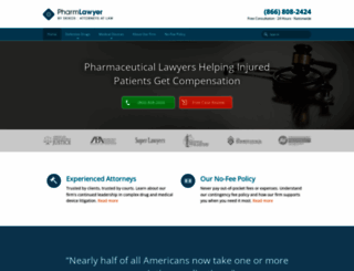 pharmlawyer.com screenshot