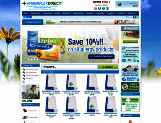 pharmplexdirect.com screenshot