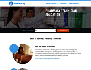 pharmtechs.org screenshot