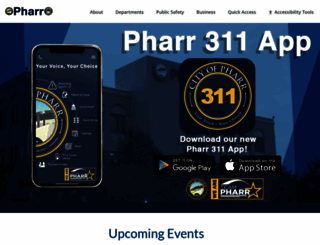 pharr-tx.gov screenshot