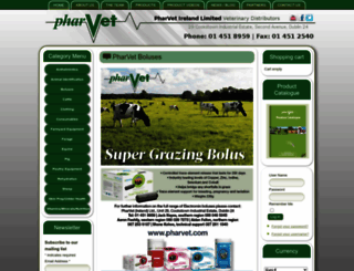pharvet.com screenshot