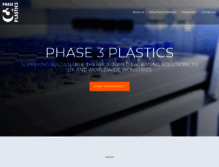 phase3plastics.co.uk screenshot