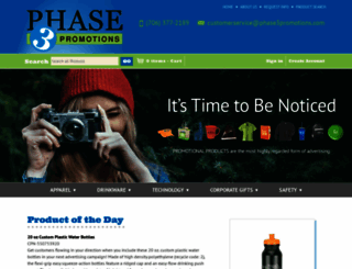 phase3promotions.com screenshot