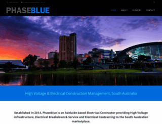 phaseblue.com.au screenshot