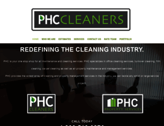 phccleaners.com screenshot