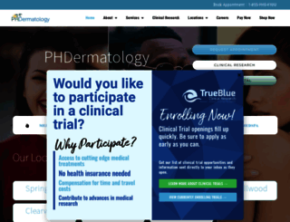 phdermatology.com screenshot