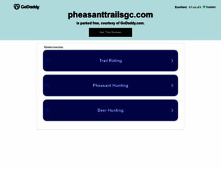 pheasanttrailsgc.com screenshot