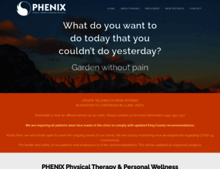 phenixtherapyandwellness.com screenshot