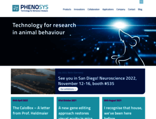 phenosys.com screenshot