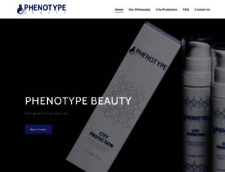 phenotypebeauty.com screenshot