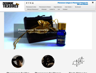 pheromonetreasures.com screenshot