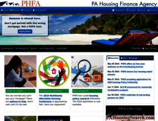 phfa.org screenshot