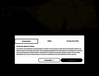 phi-centre.com screenshot