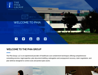 phiagroup.com screenshot