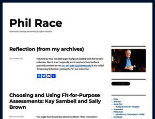 phil-race.co.uk screenshot