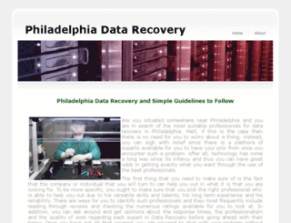 philadelphiadatarecovery2.yolasite.com screenshot