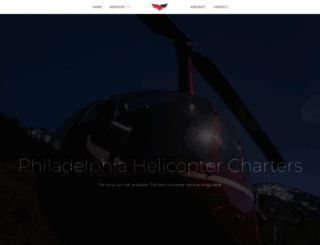 philadelphiahelicoptercharter.com screenshot
